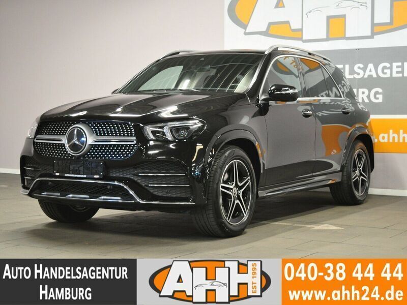 Obsidianschwarz metalliclack Gebraucht 2024 Mercedes GLE300 AMG line SUV | 67.990 € (Teuer) - Bild 1/4