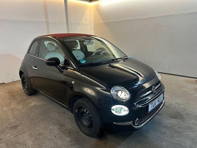 Gebraucht Fiat 500 Lounge 69 PS (50 kW) 2016 Schwarz Cabrio