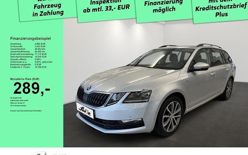 Silber Gebraucht 2020 Skoda Octavia Soleil Kombi | 19.448 € (Guter Preis) - Bild 1/4