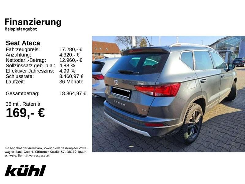 Gebraucht Seat Ateca XCELLENCE 150 PS (110 kW) 2016 Rodium grau SUV