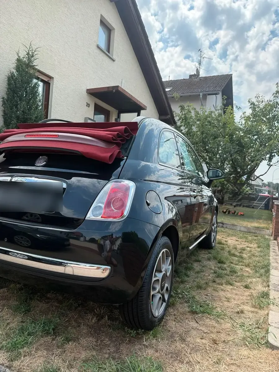 Gebraucht Fiat 500 69 PS (50 kW) 2014 Schwarz Cabrio