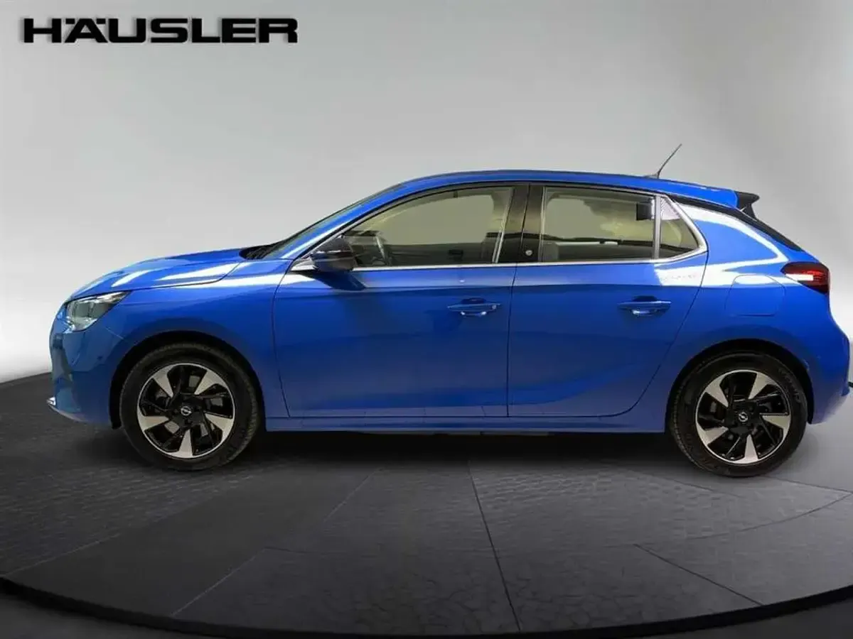 Usata Opel Corsa-e Elegance 100 kW (136 CV) 2022 Blu Utilitaria
