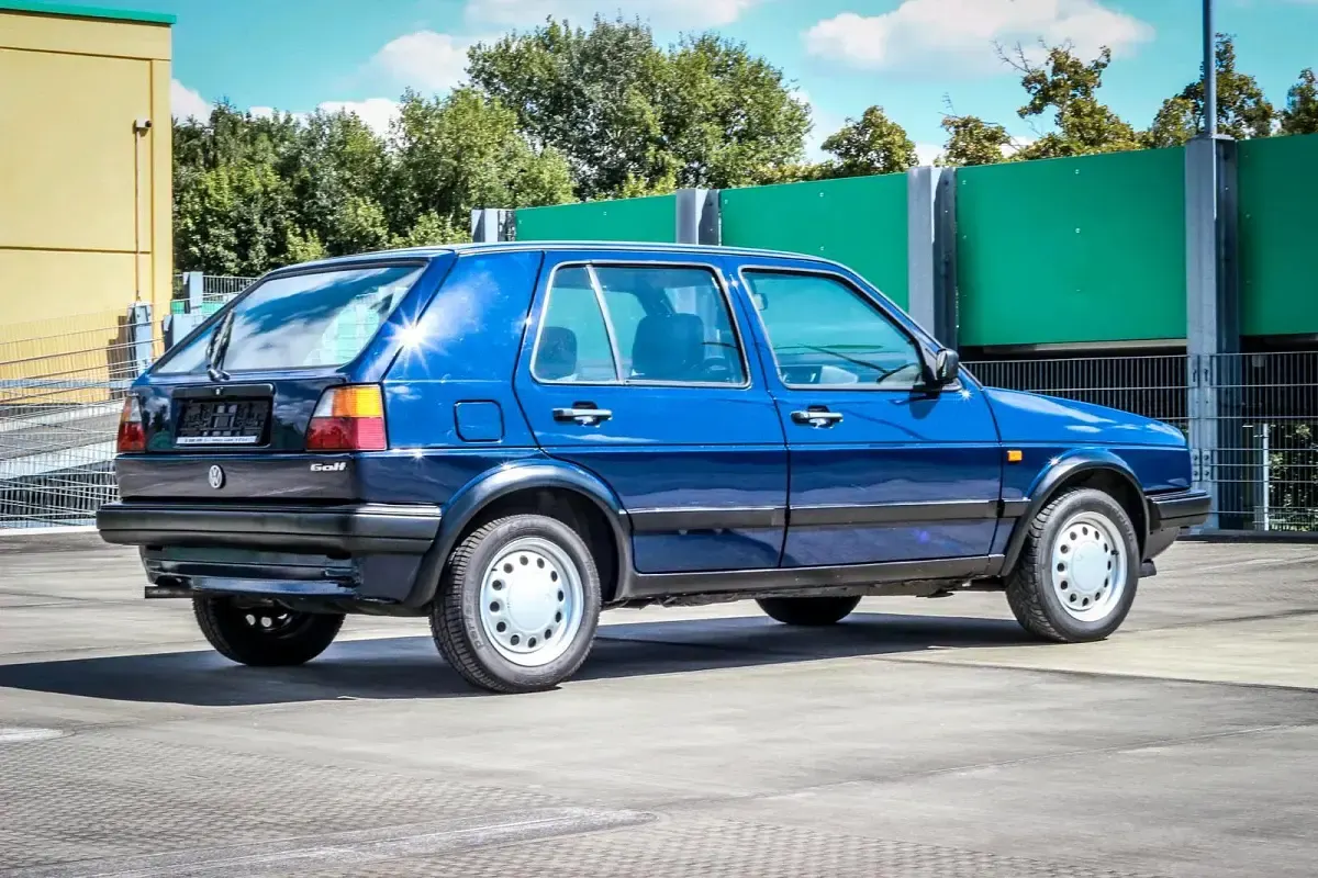 Gebraucht VW Golf III 75 PS (55 kW) 1992 Blau Kleinwagen