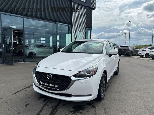 Weiß Gebraucht 2020 Mazda 2 Center-Line Limousine | 12.490 € (Fairer Preis) - Bild 1/3
