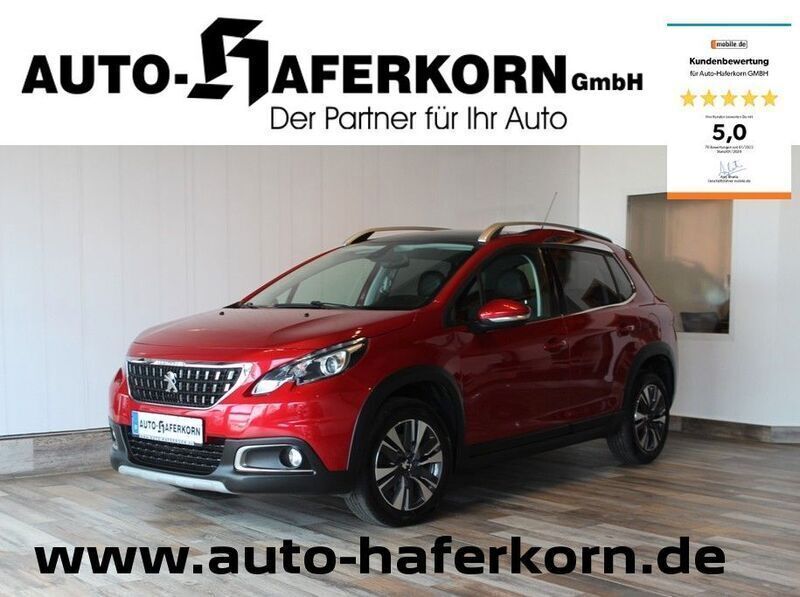 Rot Gebraucht 2018 Peugeot 2008 Allure SUV | 9.299 € (Guter Preis) - Bild 1/4