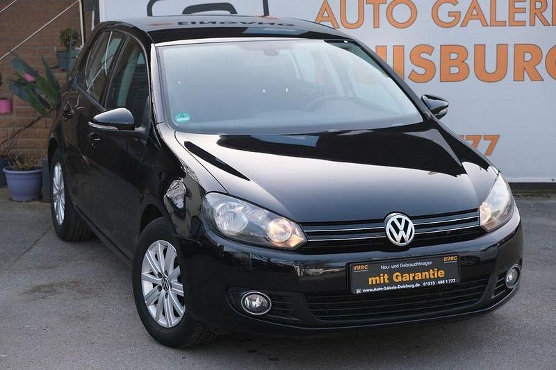 Gebraucht VW Golf VII Move 86 PS (63 kW) 2012 Schwarz Limousine