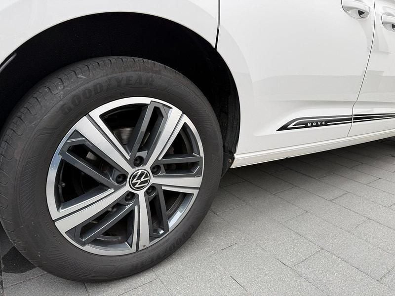 Gebraucht VW Caddy Move 122 PS (89 kW) 2021 Weiß Van / Kleinbus