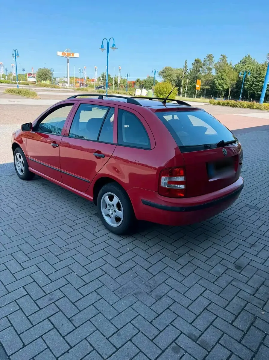 Gebraucht Skoda Fabia 75 PS (55 kW) 2006 Rot Kombi