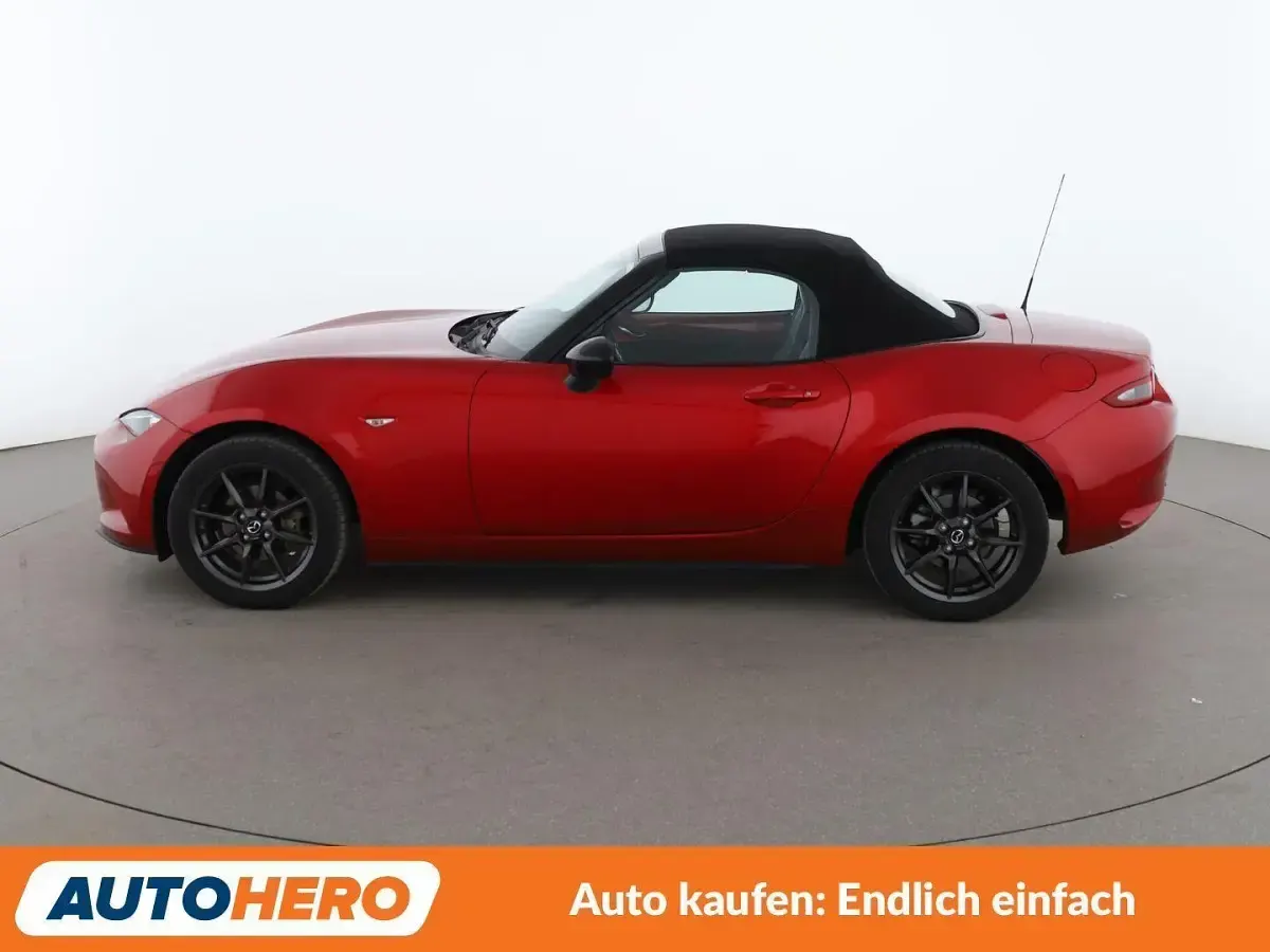 Gebraucht Mazda MX5 Exclusive-Line 131 PS (96 kW) 2016 Rot Cabrio