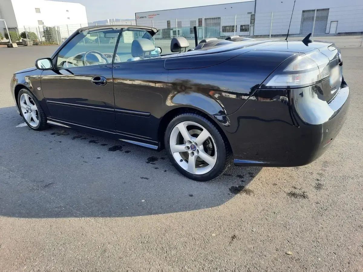 Gebraucht Saab 9-3 179 PS (131 kW) 2008 Schwarz Cabrio
