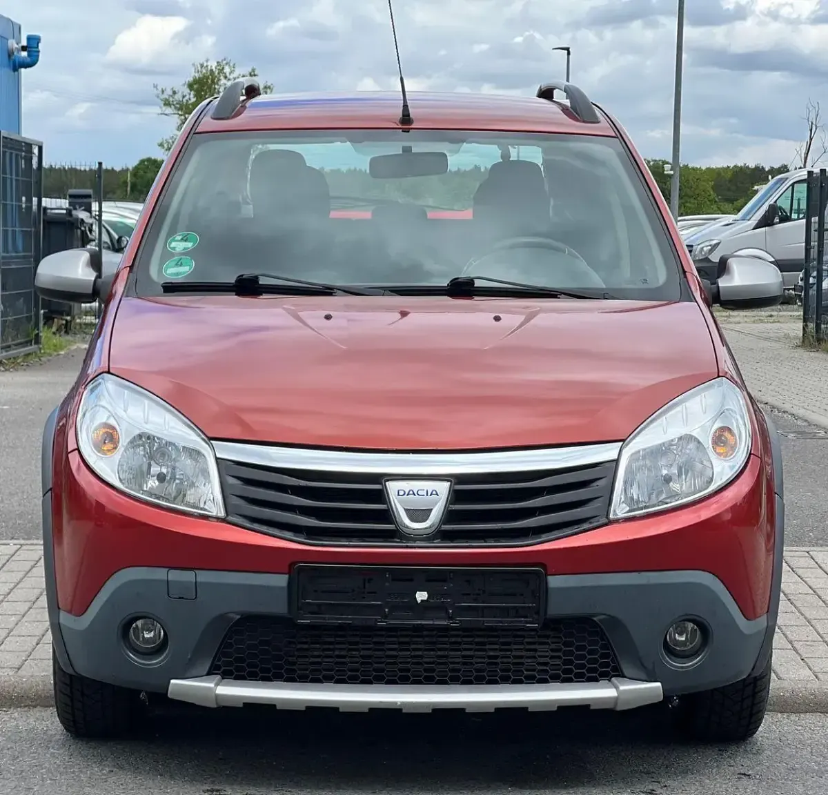 Gebraucht Dacia Sandero Stepway 68 PS (50 kW) 2010 Rot Kleinwagen