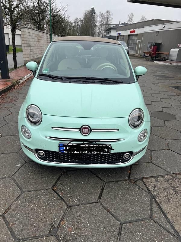 Gebraucht Fiat 500C 98 PS (72 kW) 2016 Grün Cabrio