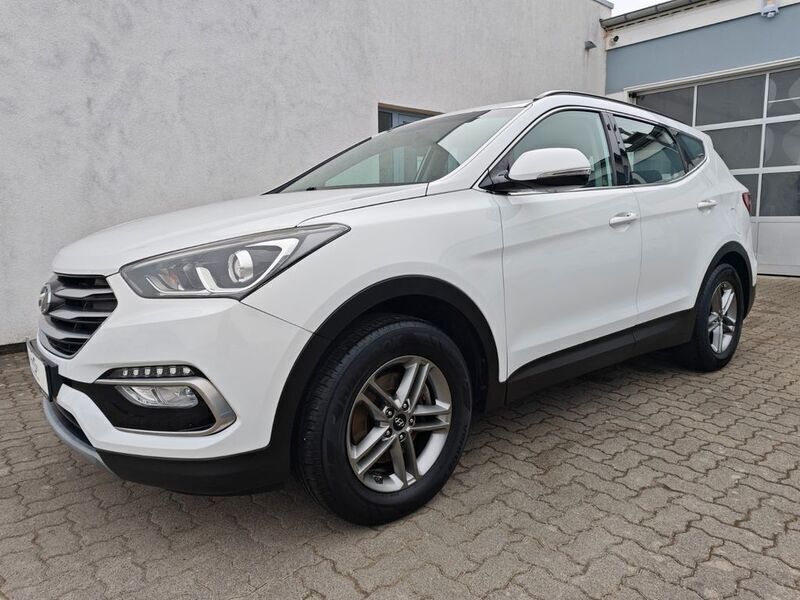 Weiß Gebraucht 2018 Hyundai Santa Fe SUV | 16.990 € (Guter Preis) - Bild 1/4