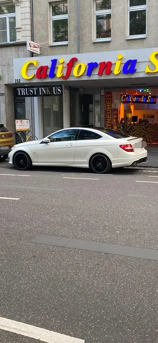 Gebraucht Mercedes C350 AMG 306 PS (225 kW) 2011 Weiß Coupé