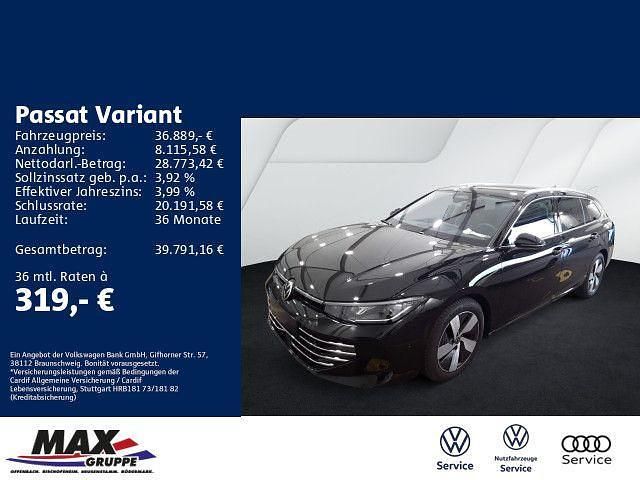 Schwarz Gebraucht 2025 VW Passat Elegance Kombi | 36.889 € (Superpreis) - Bild 1/3