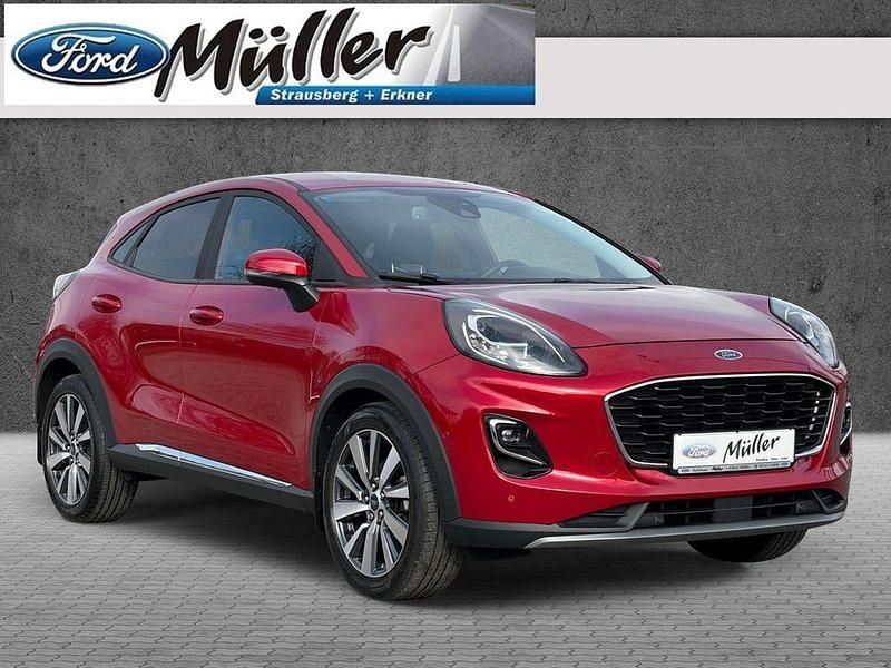 Gebraucht Ford Puma Titanium X 125 PS (91 kW) 2021 Fantastic red tc SUV