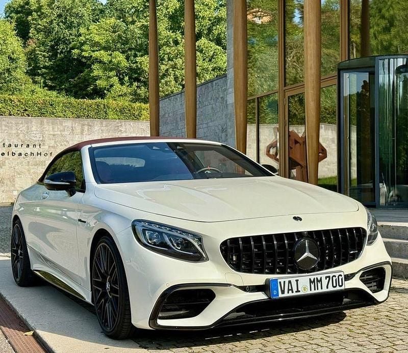 Weiß Gebraucht 2018 Mercedes S560 AMG Limousine | 79.500 € (Etwas zu teuer) - Bild 1/4