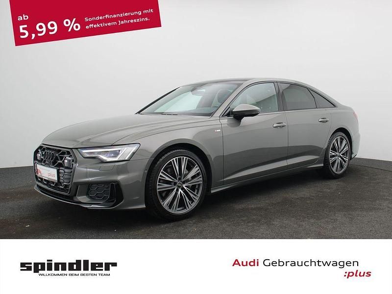 Chronosgrau metallic Gebraucht 2023 Audi A6 S-Line Limousine | 43.980 € (Guter Preis) - Bild 1/4