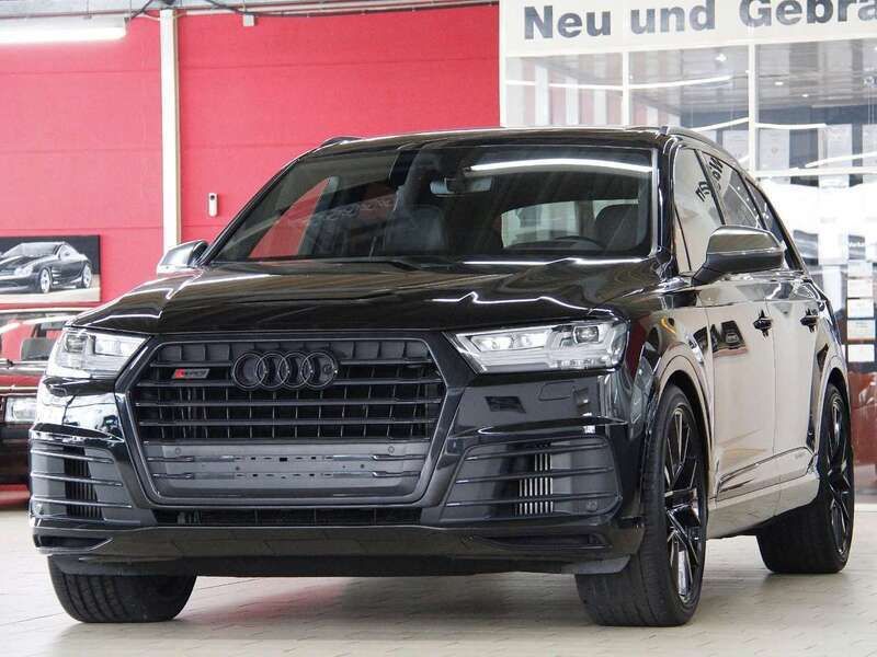 Orcaschwarz Gebraucht 2018 Audi SQ7 Sport SUV | 55.850 € (Etwas zu teuer) - Bild 1/4