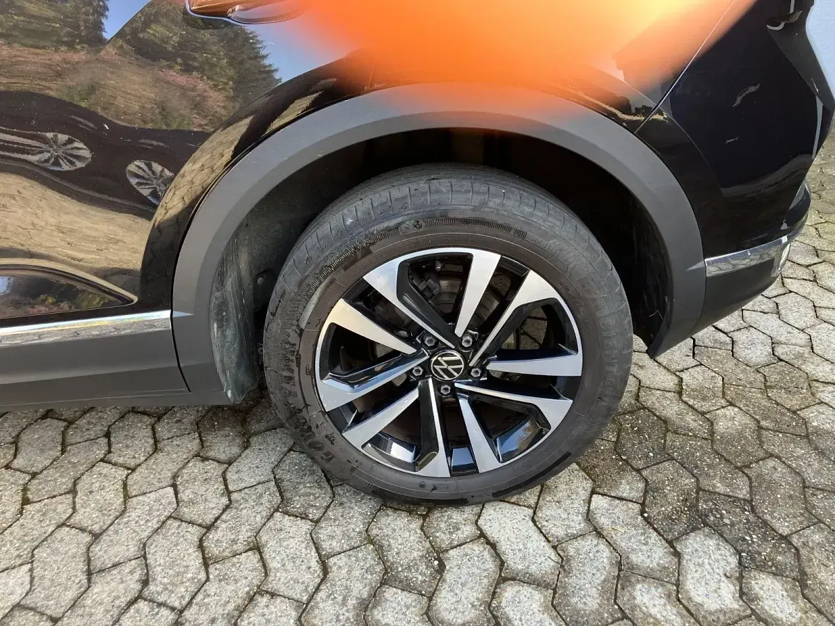 Gebraucht VW T-Roc United 110 PS (80 kW) 2021 Schwarz SUV