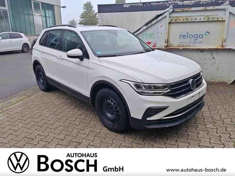 Weiß Gebraucht 2021 VW Tiguan Life SUV | 23.850 € (Guter Preis) - Bild 1/4