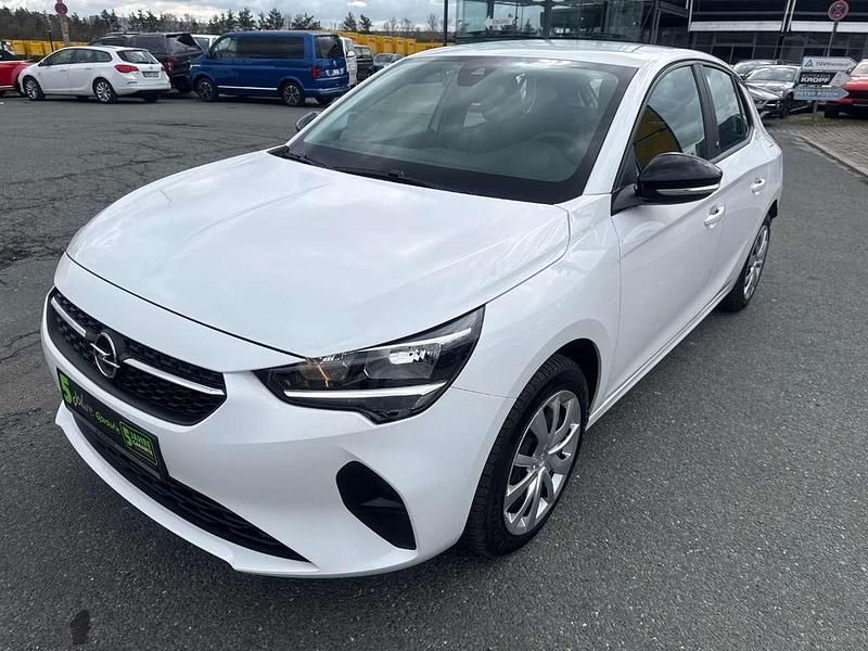 Gebraucht Opel Corsa-e Edition 100 kW (136 PS) 2022 Jade weiss/arktis weiss Kleinwagen