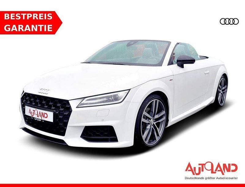 Weiß Gebraucht 2020 Audi TT Roadster S-Line Cabrio | 32.890 € (Fairer Preis) - Bild 1/4