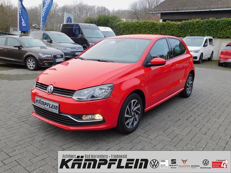 Rot Gebraucht 2017 VW Polo Sound Kleinwagen | 11.250 € (Fairer Preis) - Bild 1/4