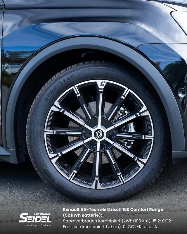 Gebraucht Renault 5 E-Tech Komfort 110 kW (150 PS) 2025 Schwarz Limousine