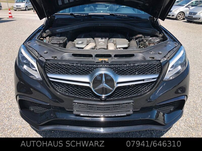 Gebraucht Mercedes GLE63 AMG AMG 585 PS (430 kW) 2016 Obsidianschwarz  metalliclack SUV
