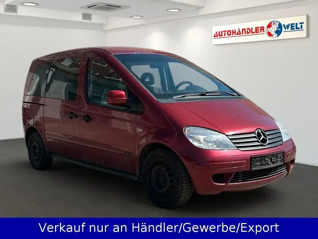 Gebraucht Mercedes Vaneo 125 PS (91 kW) 2005 Rot Van / Kleinbus