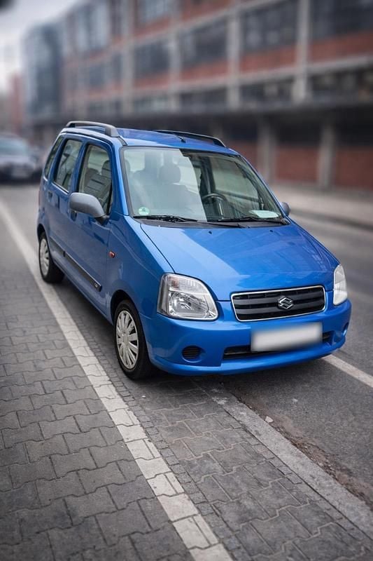 Gebraucht Suzuki Wagon R+ 94 PS (69 kW) 2004 Blau Van / Kleinbus