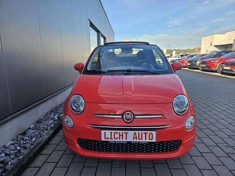 Gebraucht Fiat 500 Lounge 69 PS (50 kW) 2019 Orange Cabrio