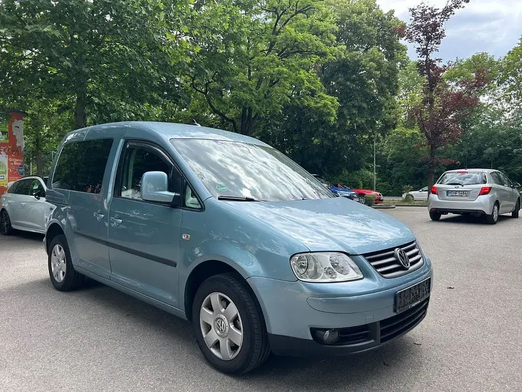 Gebraucht VW Caddy Edition 75 PS (55 kW) 2010 Blau Van / Kleinbus