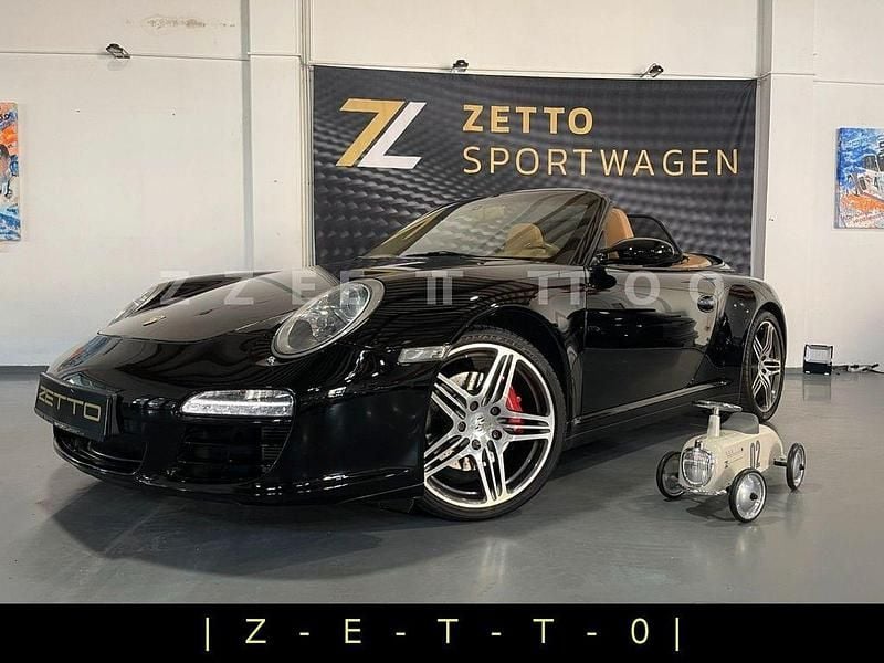 Schwarz Gebraucht 2007 Porsche 997 Sport Cabrio | 46.500 € (Fairer Preis) - Bild 1/4