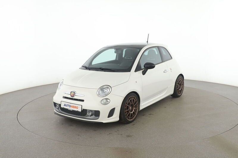 Weiß Gebraucht 2016 Abarth 595 Turismo Kleinwagen | 13.580 € (Guter Preis) - Bild 1/4