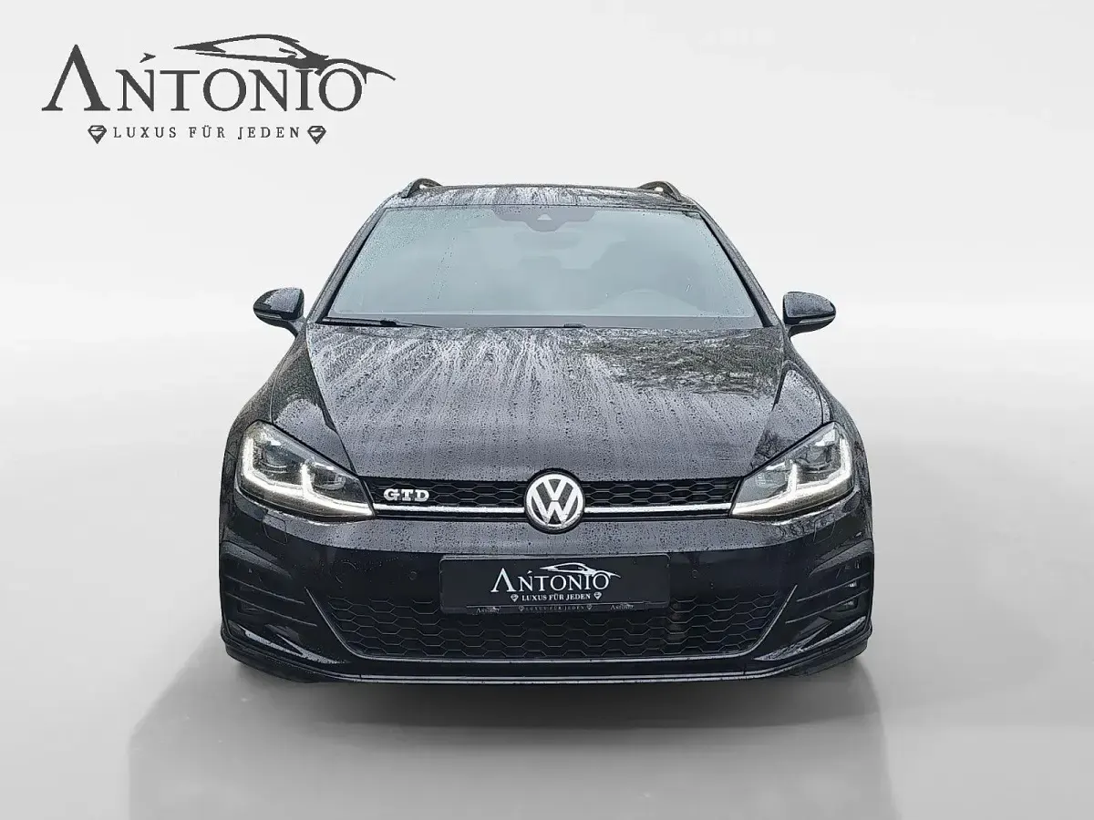 Gebraucht VW Golf VII GTD 184 PS (135 kW) 2017 Schwarz Kombi