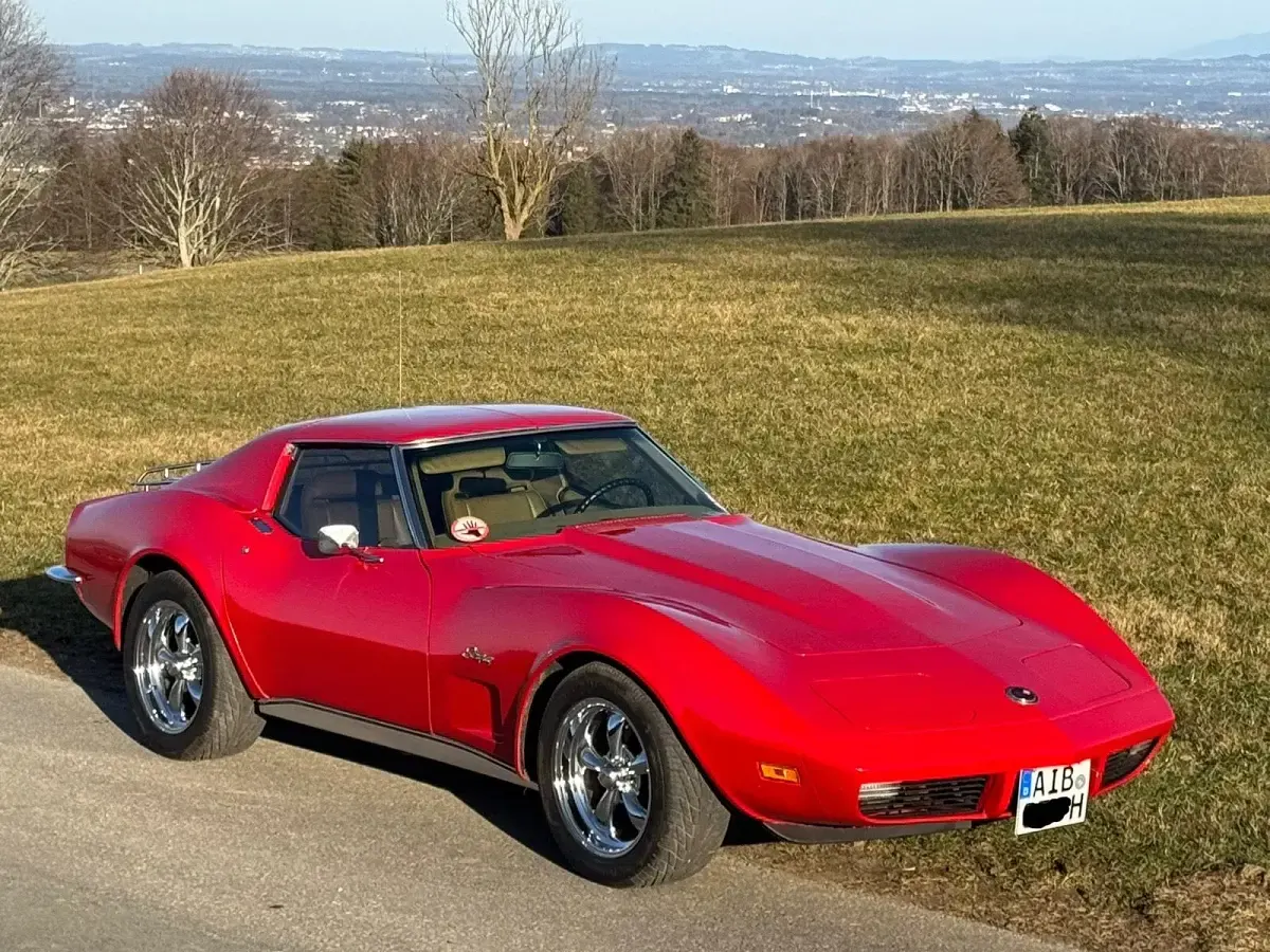 Gebraucht Corvette Stingray 190 PS (139 kW) 1973 Rot Coupé