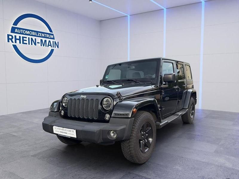 Schwarz Gebraucht 2015 Jeep Wrangler Sahara SUV | 23.900 € (Fairer Preis) - Bild 1/4