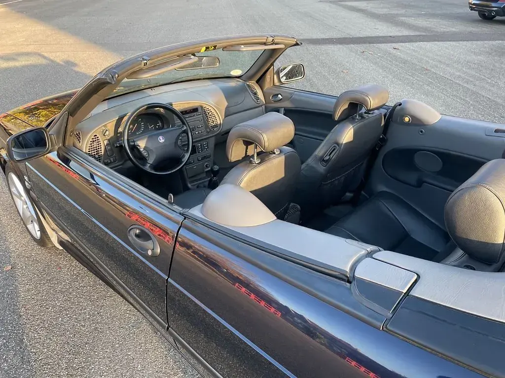 Gebraucht Saab 9-3 150 PS (110 kW) 2002 Blau Cabrio