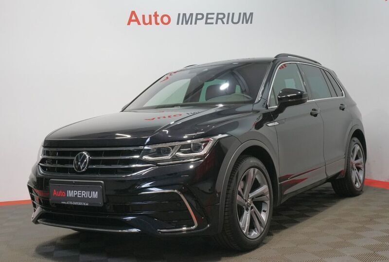 Deep black perleffekt Gebraucht 2021 VW Tiguan R-line SUV | 35.990 € (Etwas zu teuer) - Bild 1/4