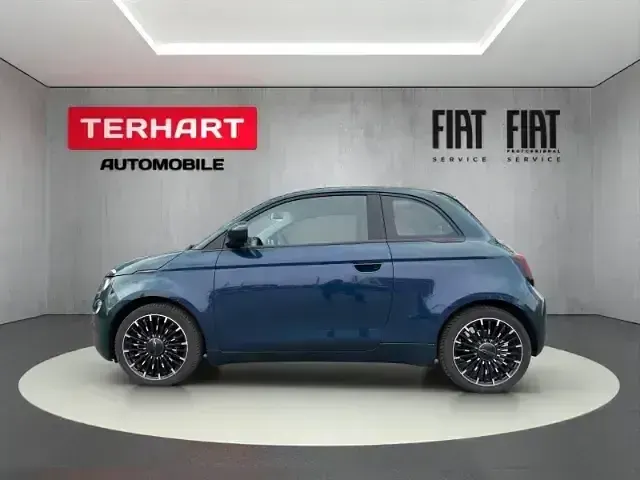 Second-hand Fiat 500e Icon 86 kW (118 CP) 2022 Verde Cabrio