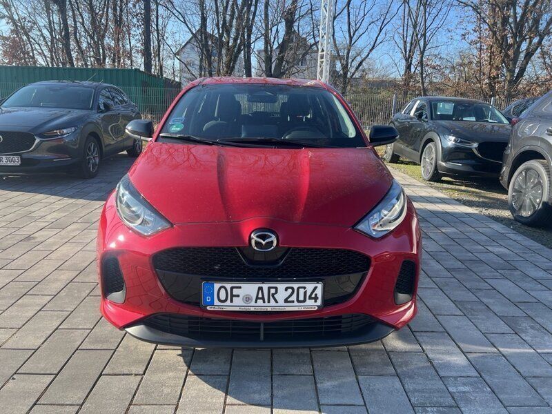 Rot Gebraucht 2024 Mazda 2 Center-Line Limousine | 21.499 € (Fairer Preis) - Bild 1/4