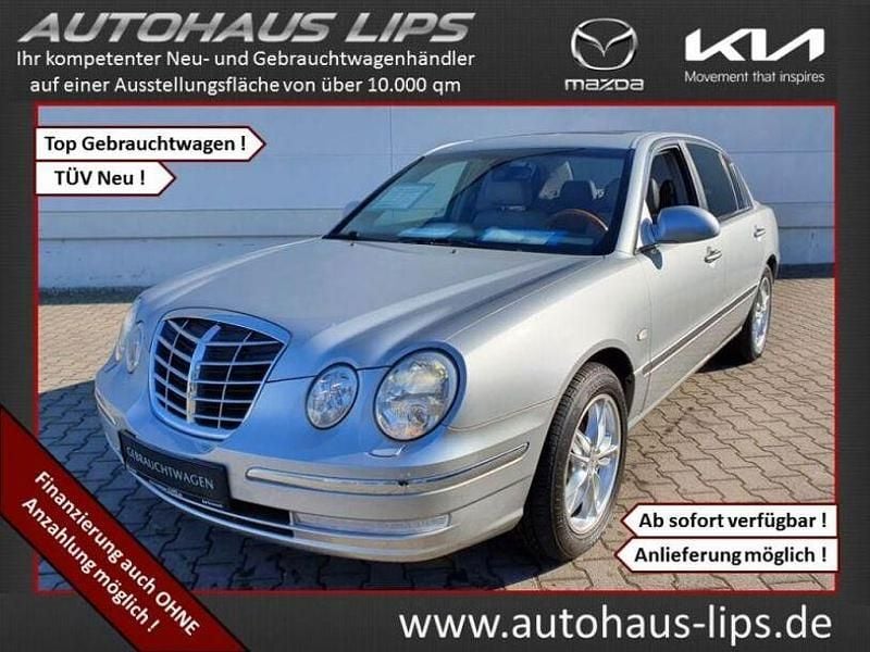 Silber metallic Gebraucht 2004 Kia Opirus Limousine | 5.490 € - Bild 1/4