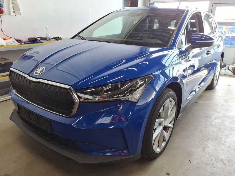 Blau Gebraucht 2021 Skoda Enyaq iV SUV | 20.900 € (Guter Preis) - Bild 1/3