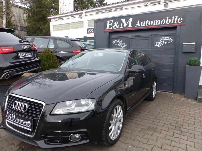 Schwarz Gebraucht 2012 Audi A3 S-Line Limousine | 11.680 € (Superpreis) - Bild 1/4