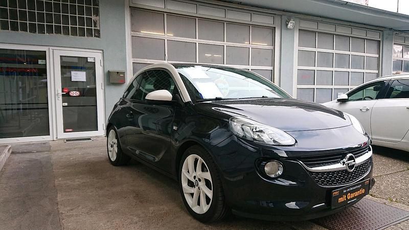 Karbonschw graphit schwarz Gebraucht 2016 Opel Adam Glam Kleinwagen | 6.650 € (Fairer Preis) - Bild 1/4