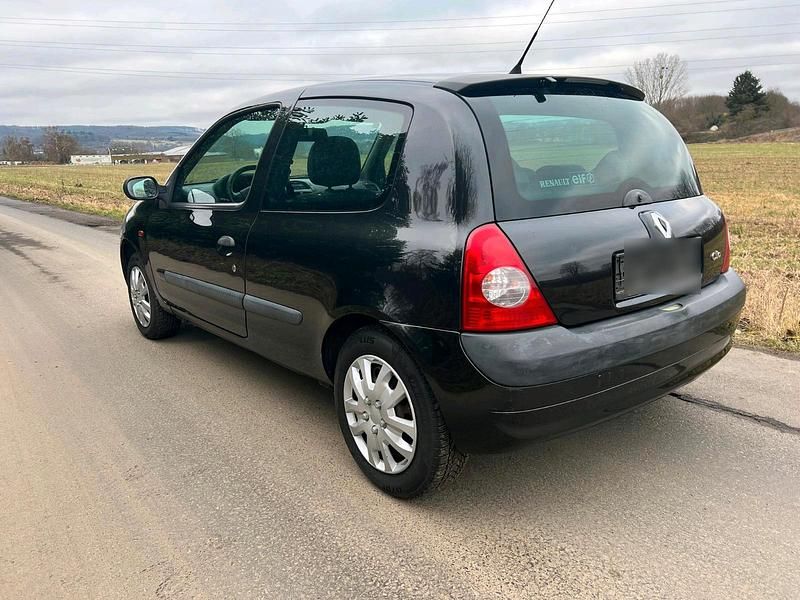 Gebraucht Renault Clio II 2002 Schwarz Kleinwagen