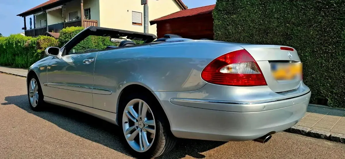Gebraucht Mercedes CLK200 Avantgarde 163 PS (119 kW) 2006 Silber Cabrio