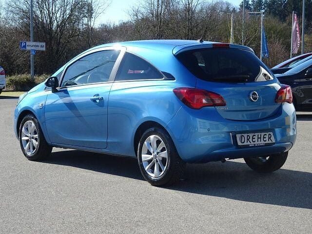 Gebraucht Opel Corsa Active 90 PS (66 kW) 2016 Arktis blau Kleinwagen